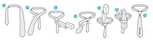 آموزش گره کراوات