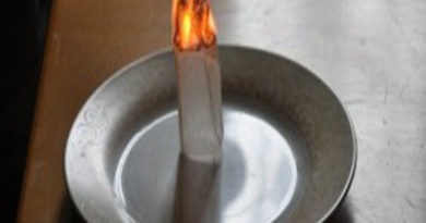 آزمایش ساده موشکی