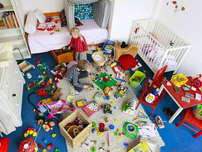 تمیز کردن اتاق