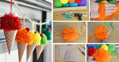 آویز بستنی قیفی