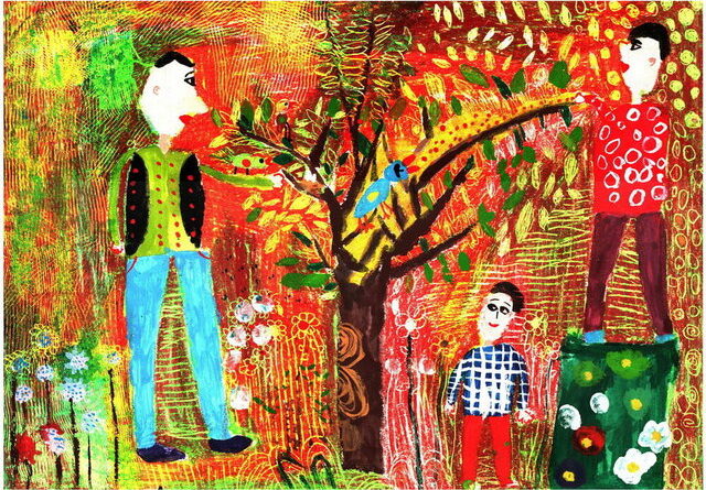 تاشکند نقاشی کودکان ایرانی را ستود