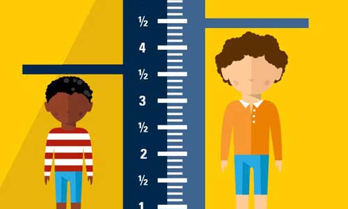 افزایش قد کودکان