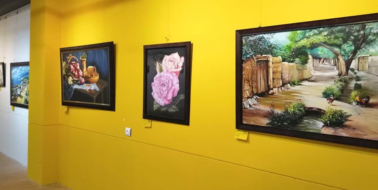 آثار هنرمندان نوجوانان جهرم به نمایش گذاشته شد