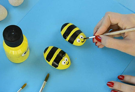 طریقه ساخت زنبور عسل سنگی