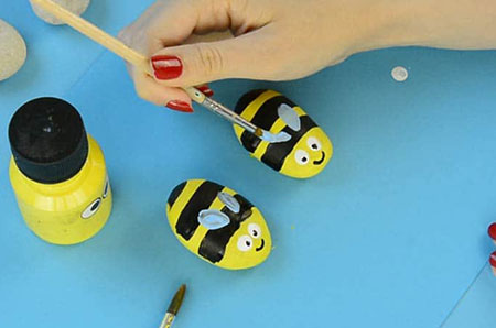 طریقه ساخت زنبور عسل سنگی