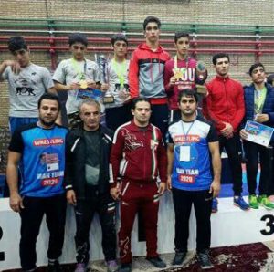 ۷ مدال سهم مازندران از رقابت‌های کشتی روز جهانی کودک