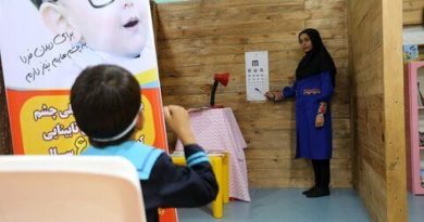 غربالگری بینایی ۲۱ هزار و ۹۶۳ کودک در هرمزگان