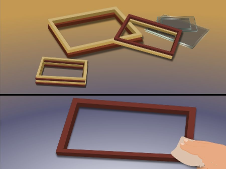 ساخت گلخانه خانگی با استفاده از قاب عکس: