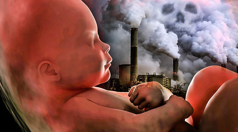 نقش آلودگي هوا بر تکامل تیروئید جنین