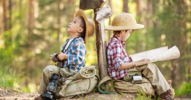 کودکان و طبیعت گردی