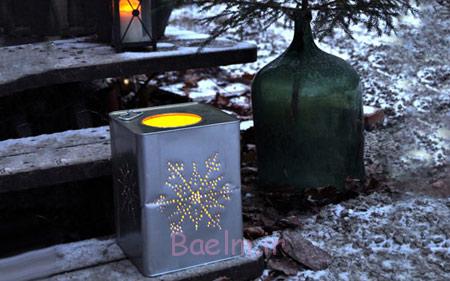 آموزش درست کردن فانوس با قوطی های خالی روغن و کنسرو