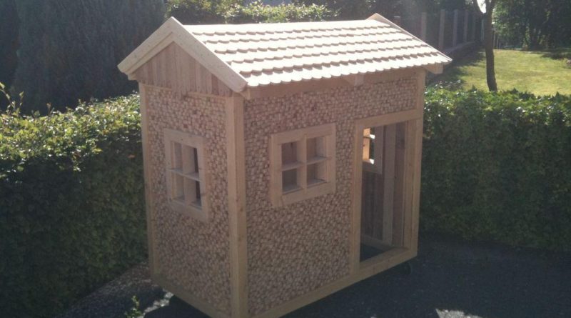 آموزش تصویری ساخت خانه چوبی برای کودکان