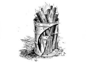 ذغال درست کنیم