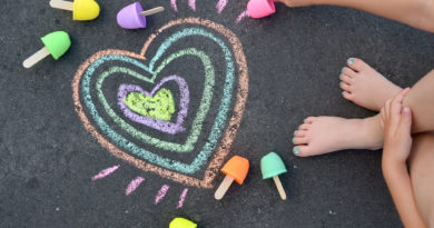 گچ های رنگی