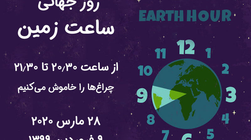 روز جهانی ساعت زمین