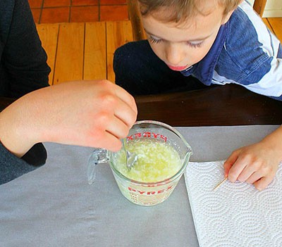 فعالیت علمی ساخت کره خانگی