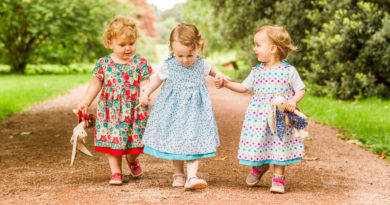 پوشش لباس بهاری کودکان