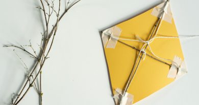 آموزش تصویری ساخت بادبادک