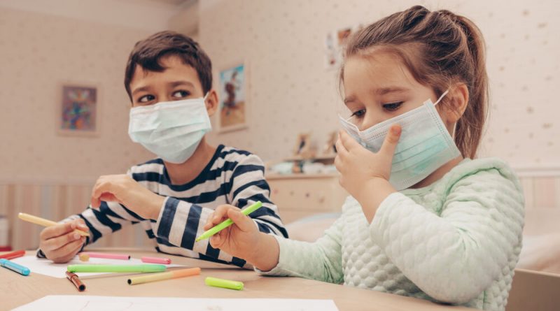 کرونا و کودک-استرس کودکان-استفاده از ماسک