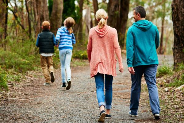 گردش و پیاده‌روی کودکان