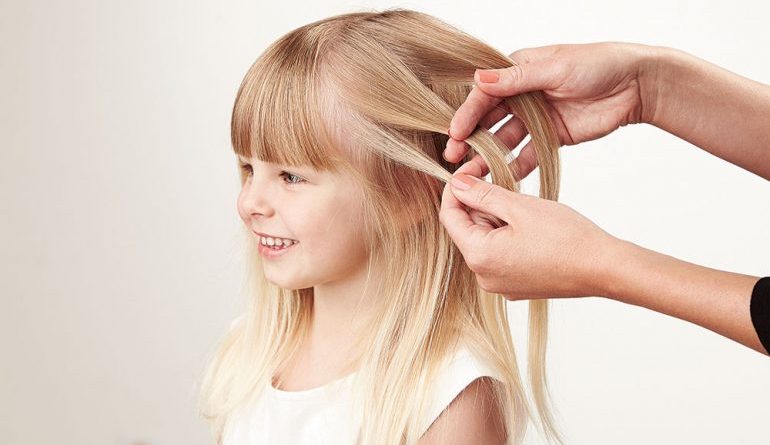 رنگ مو برای کودکان