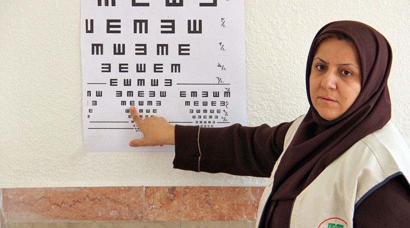 غربالگری بینایی چشم