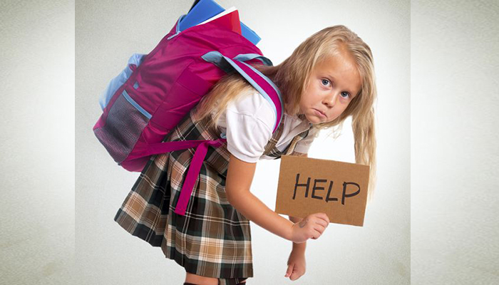 كوله‌پشتی ‌هاي نامناسب