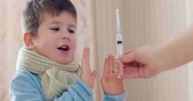 ترس کودکان از آمپول و واکسن