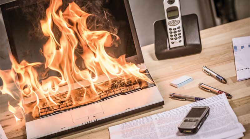 داغ شدن لپ تاپ