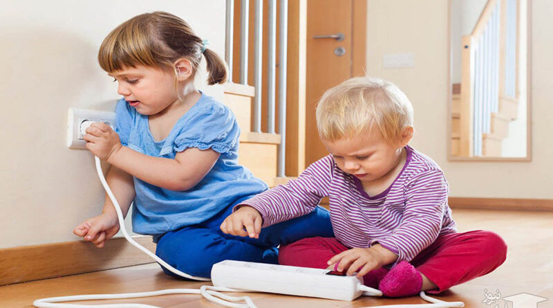 برق گرفتگی کودکان