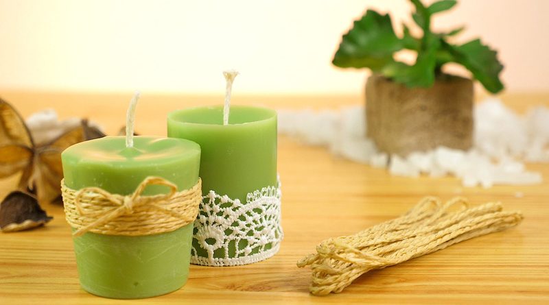 تزیین خانه با شمع