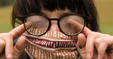 عینک بخار گرفته