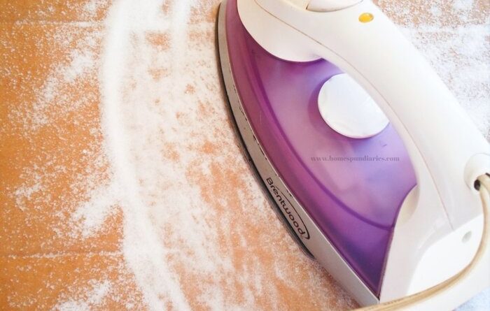 تمیز کردن اتو