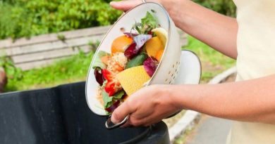 اسراف مواد غذایی